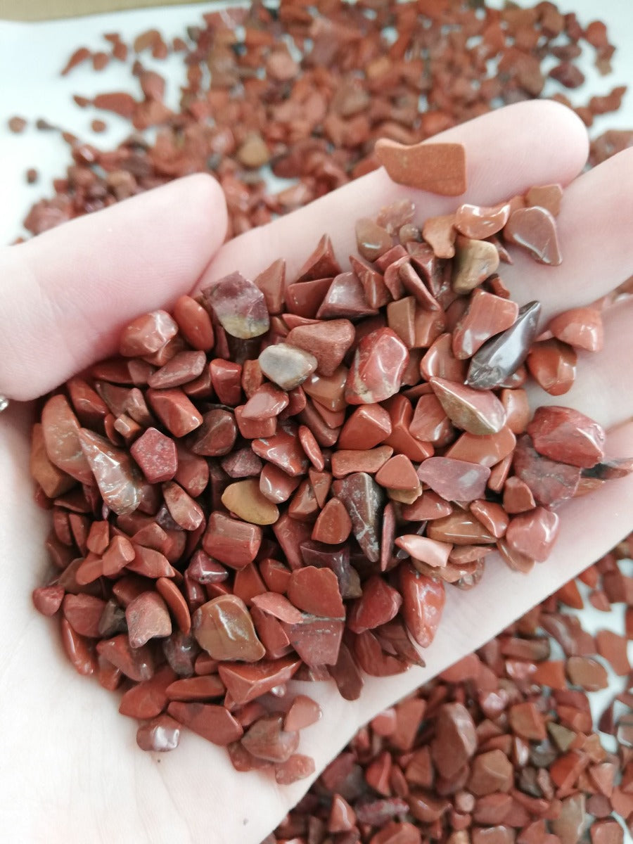 Red Jasper Chips 1KG (IN) Red Jasper Chips 1KG (IN)